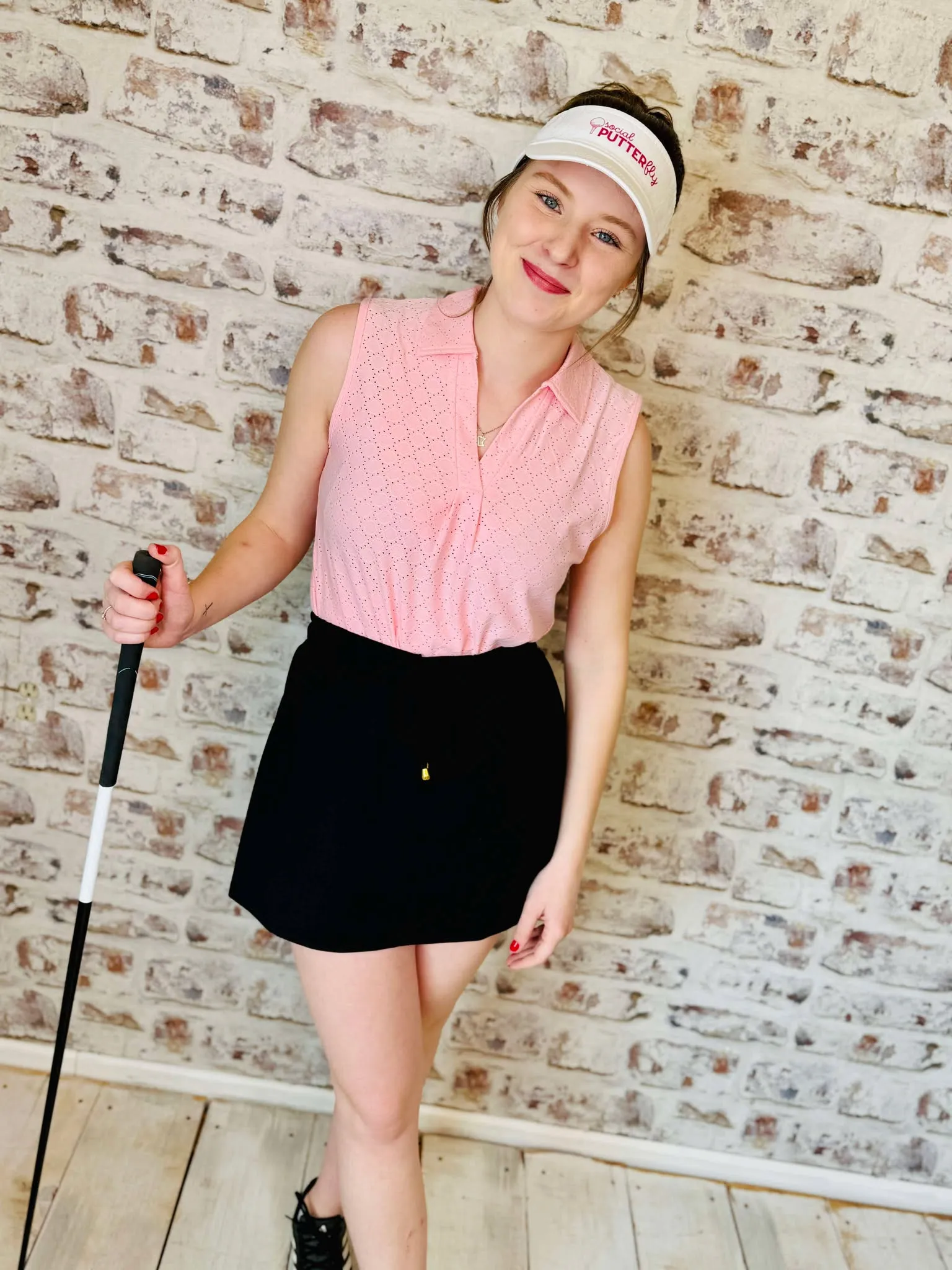 After Dark Black Skort