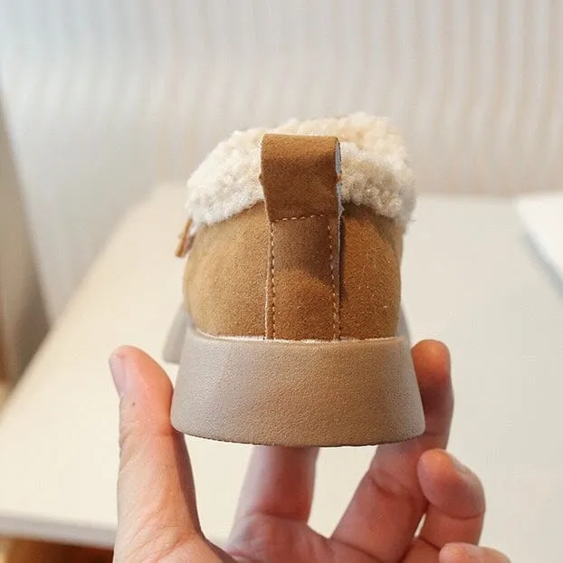 Ames Winter Plush Kids Birken Shoes