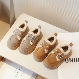 Ames Winter Plush Kids Birken Shoes