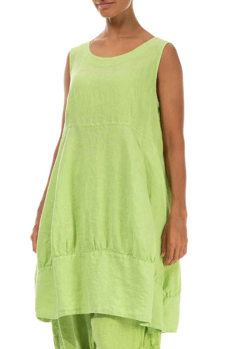 Balloon Lime Linen Tunic