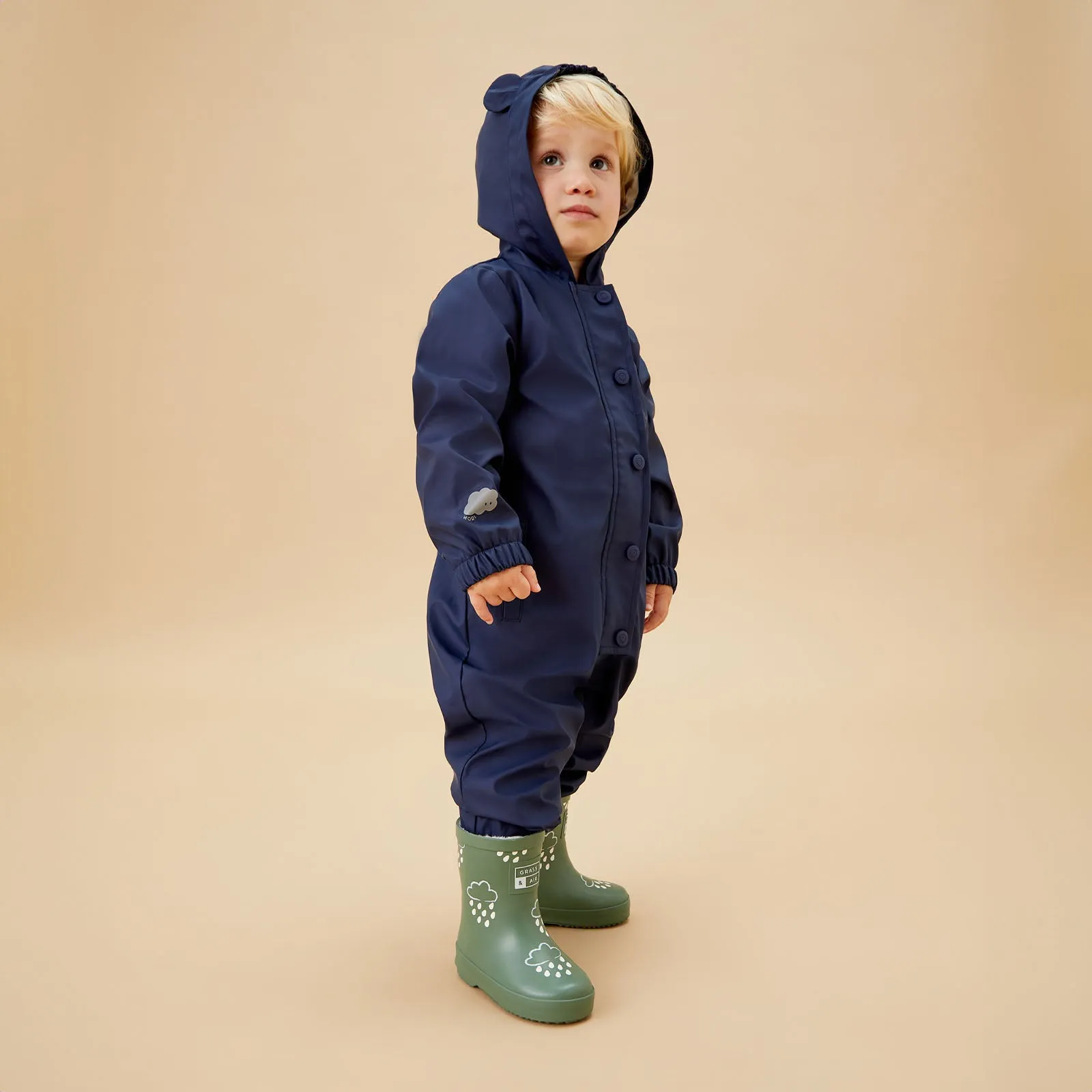 Bear Recycled Waterproof Puddlesuit