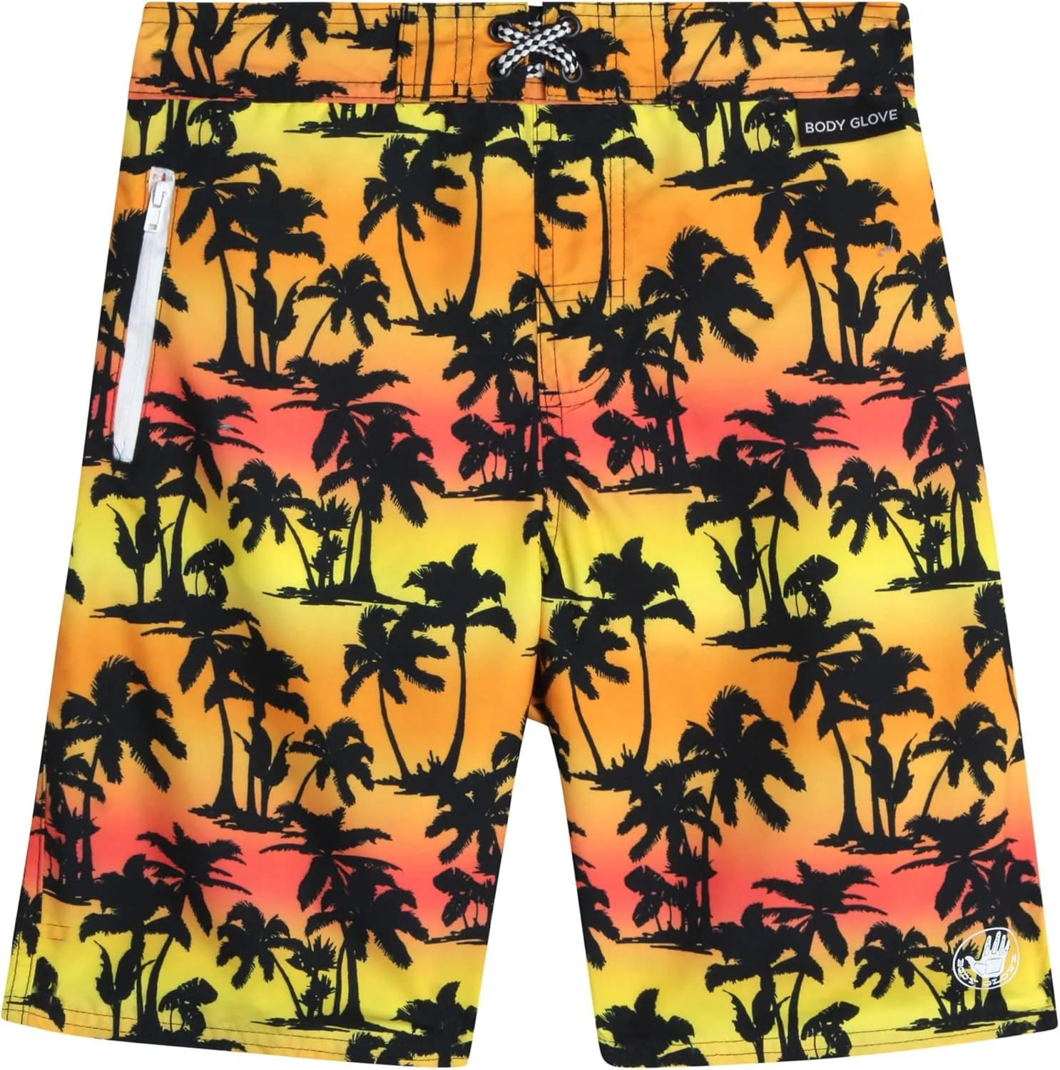 Body Glove Boys' Board Shorts  2 Pack UPF 50  Quick Dry Bathing Suit Swim Trunk (Size: 8-18)