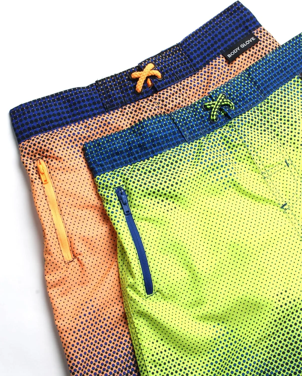 Body Glove Boys' Board Shorts  2 Pack UPF 50  Quick Dry Bathing Suit Swim Trunk (Size: 8-18)