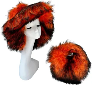 Bucket Hat,2pcs Girls Plush Bucket Hat&Handbag Set Ladies Fisherman Woman Teenagers Casual Winter Shopping Keep Warm