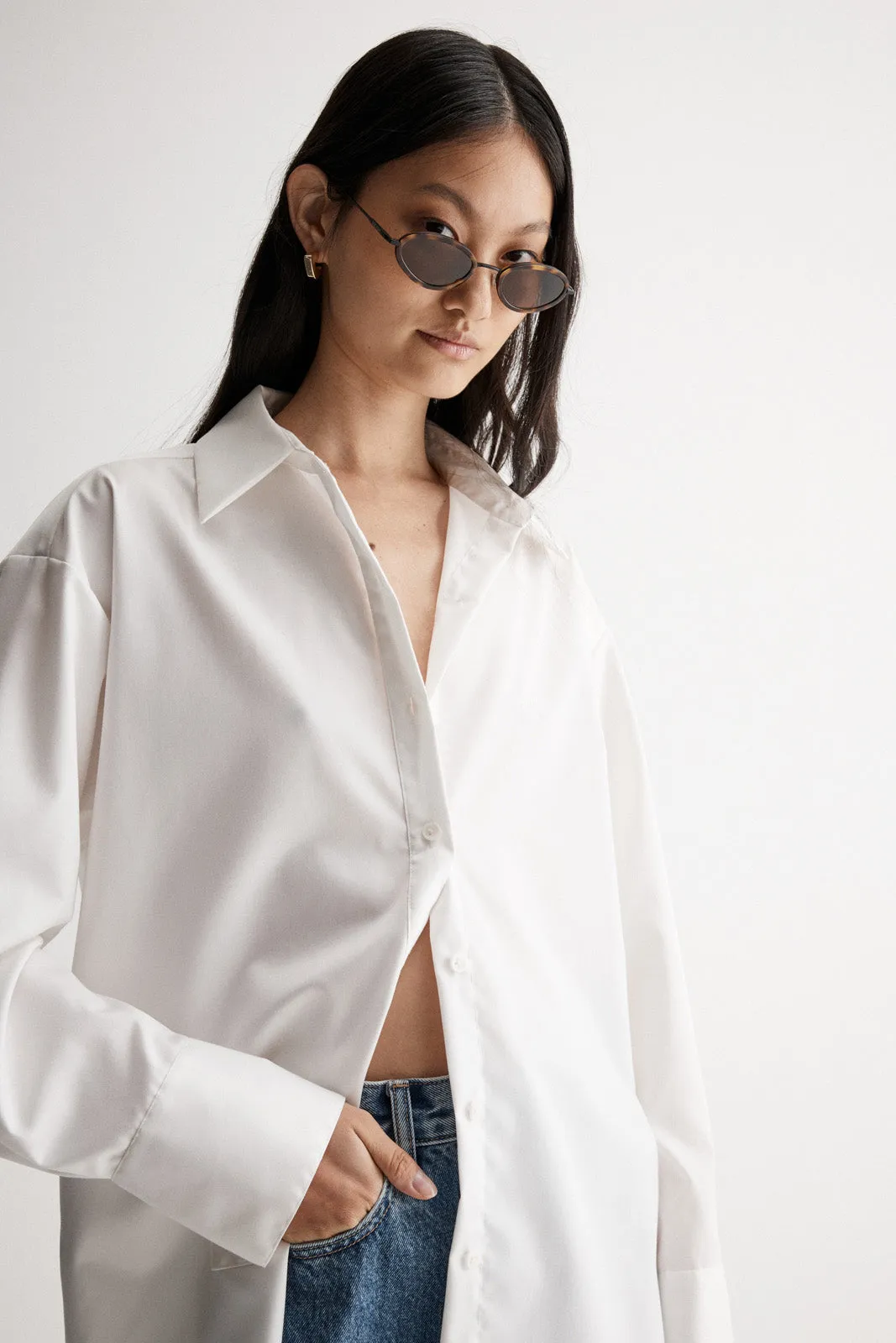 Carter Shirt White