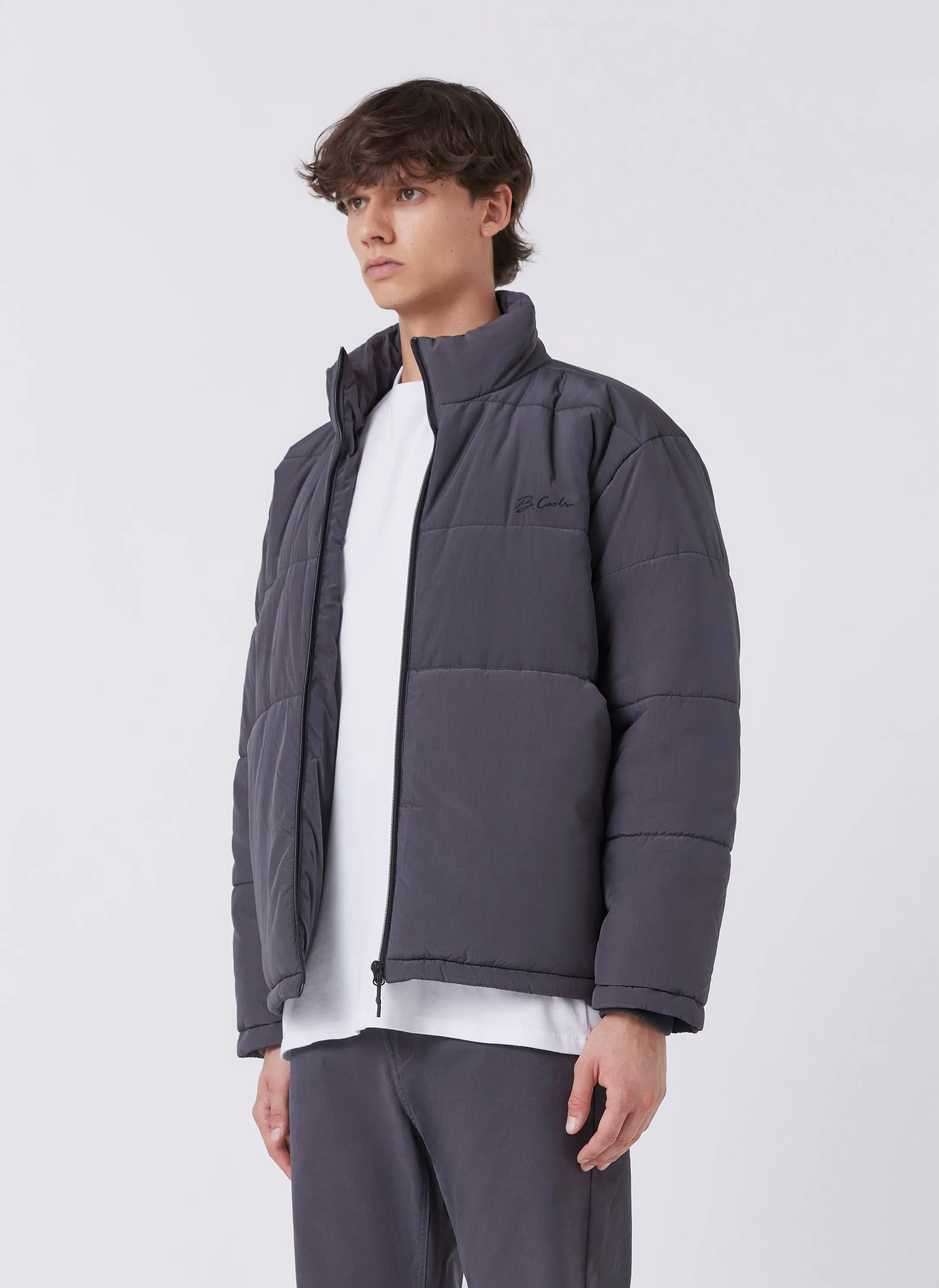 Climate Puffer Jacket Black Ripstop