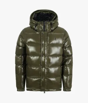 Double-Hooded Down Jacket