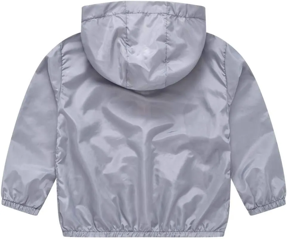 Girls Cartoon Jackets Spring Zip Hooded Windbreaker Zipper Lightweight Coats Windbreaker Outerwear Hooded Jacket