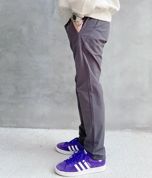 Goldwin/SLIM TAPERED STRETCH PANTS (ASPHALT)
