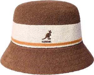 Kangol Bermuda Stripe Bucket - Electric Pink/M Bucket Hat