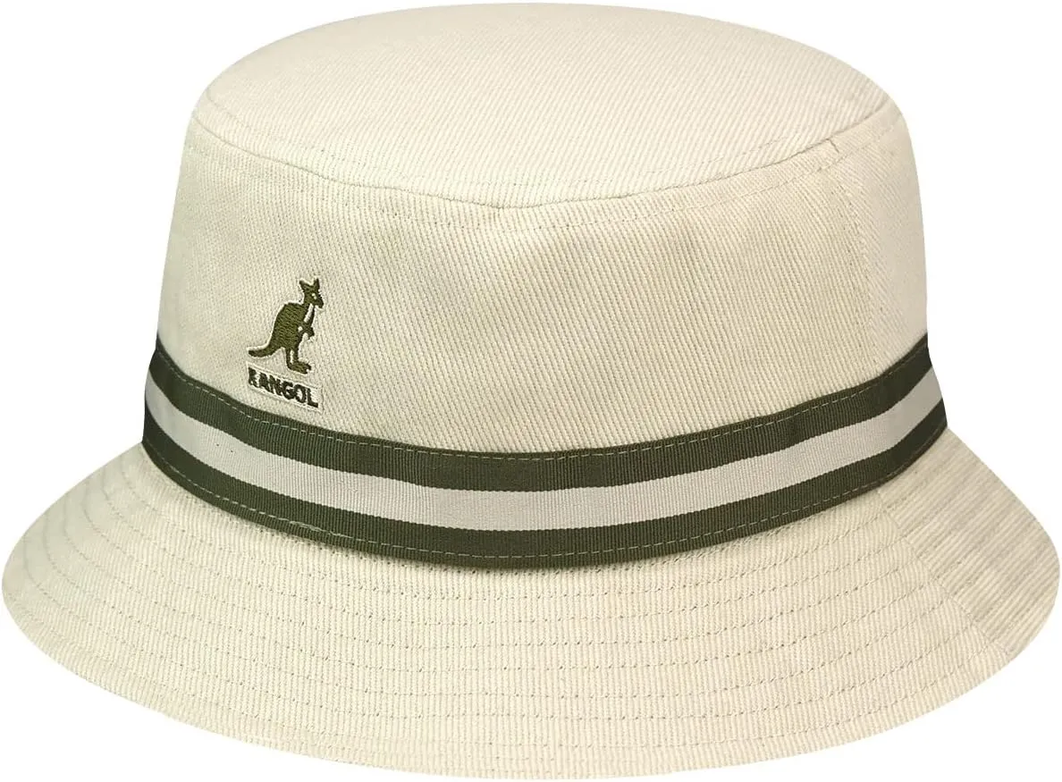 Kangol Stripe Lahinch - Cardinal/XL Bucket Hat