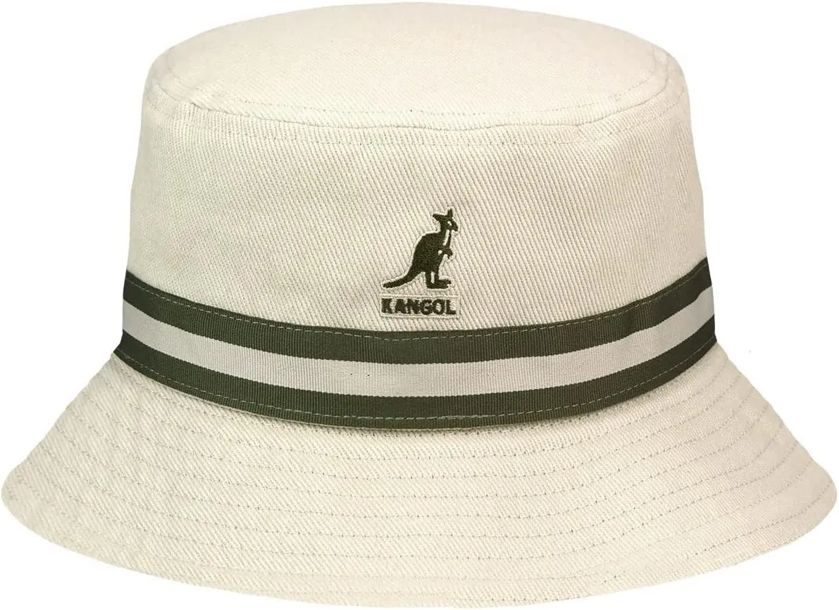 Kangol Stripe Lahinch - Cardinal/XL Bucket Hat