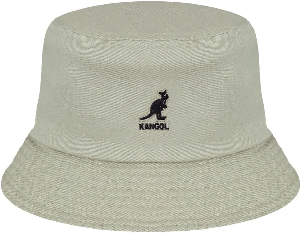 Kangol Washed Bucket Hat - Marine Teal/XL