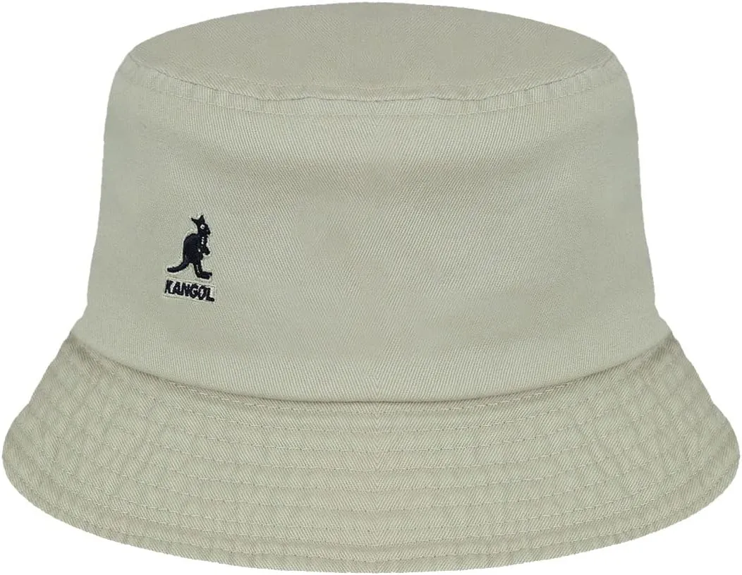 Kangol Washed Bucket Hat - Marine Teal/XL