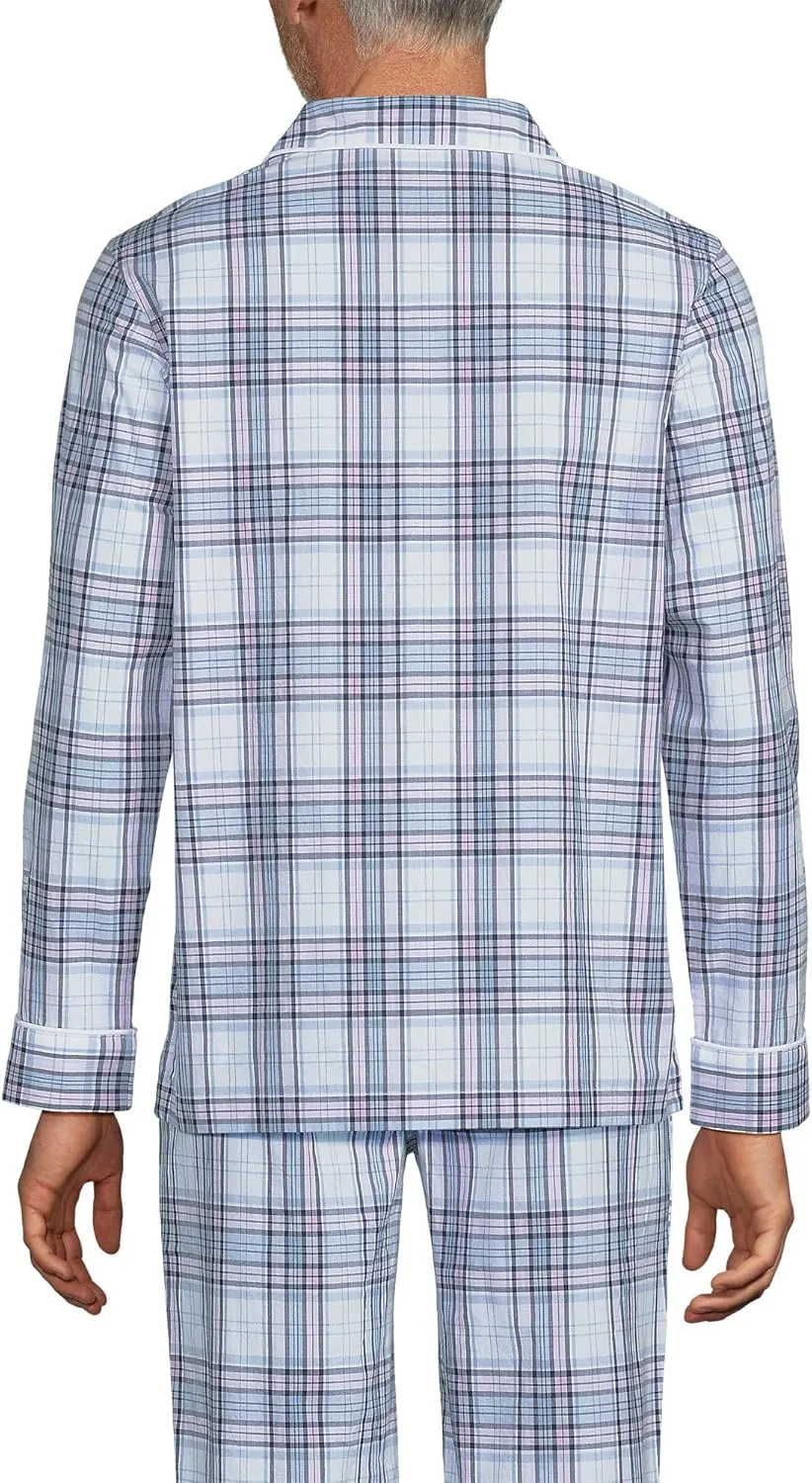 Lands' End Men's Essential Pajama Shirt