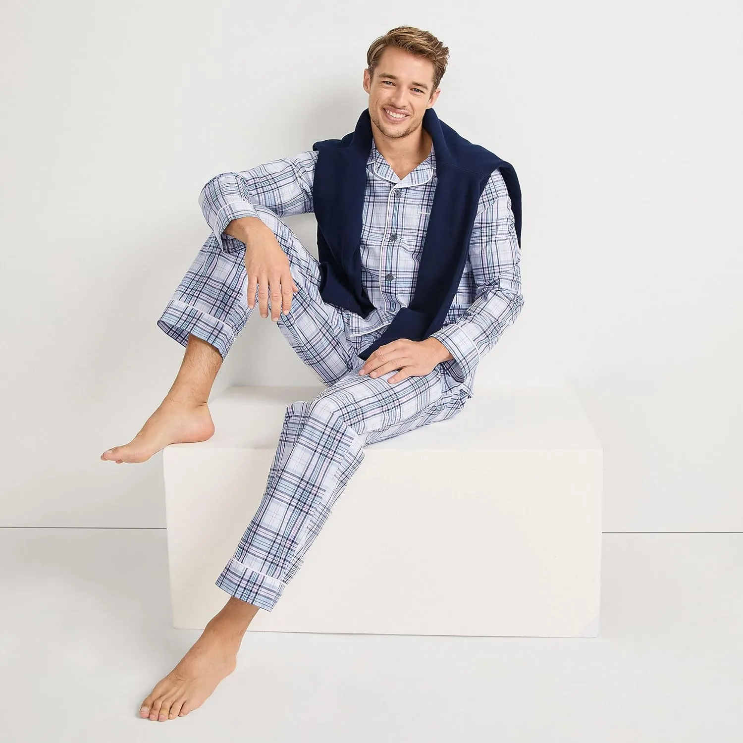 Lands' End Men's Essential Pajama Shirt