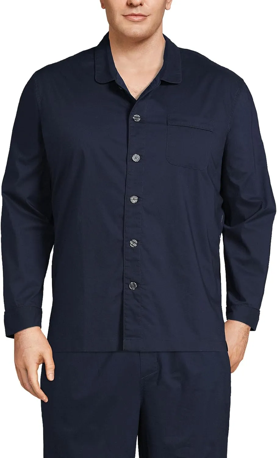 Lands' End Men's Essential Pajama Shirt