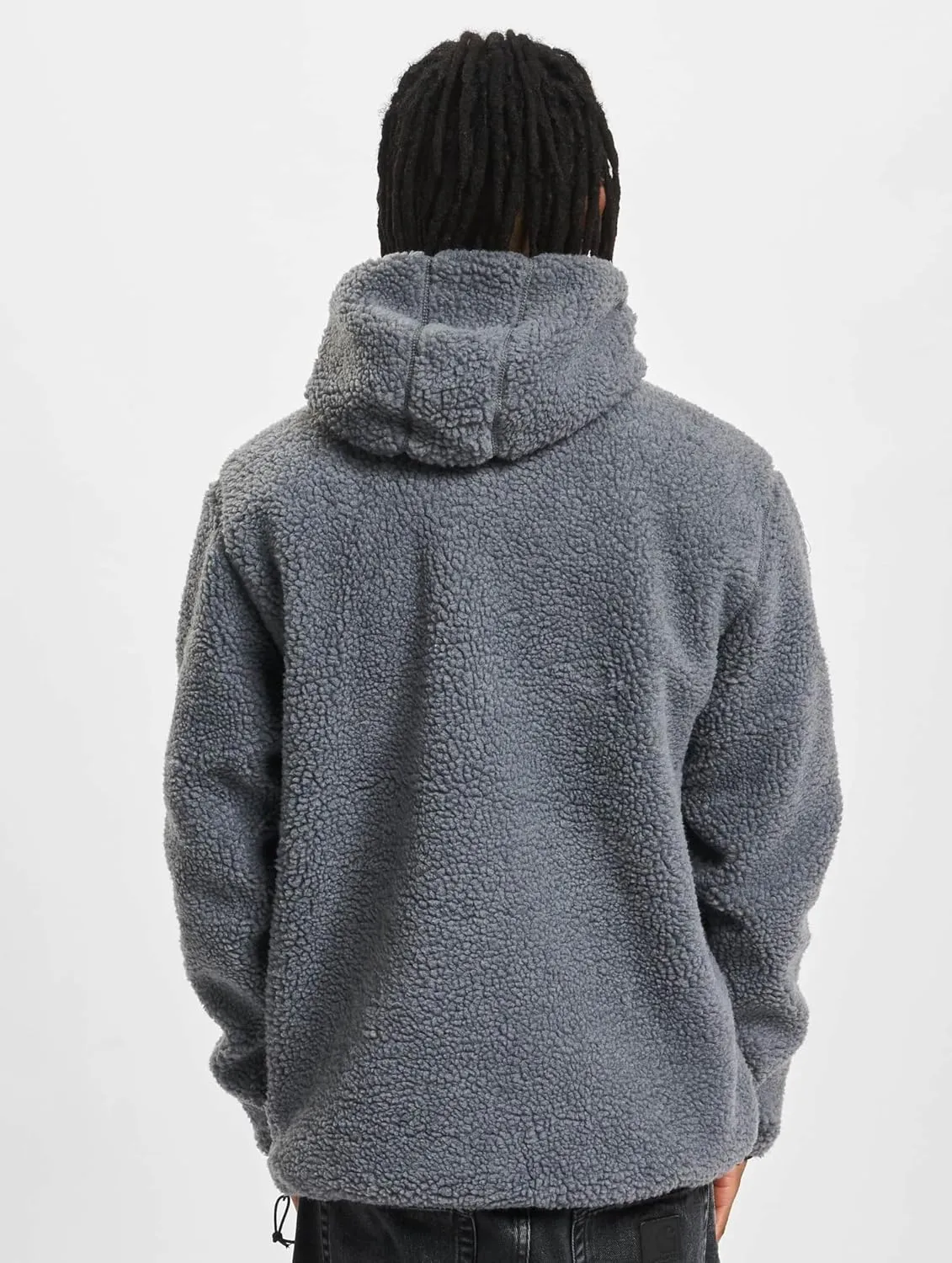 Men's Hooded Fleece Quarter Zip Pullover