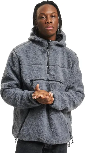 Men's Hooded Fleece Quarter Zip Pullover