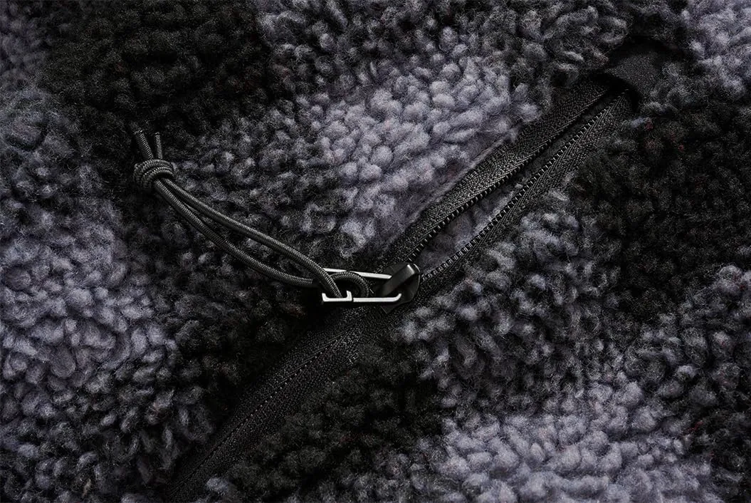 Men's Hooded Fleece Quarter Zip Pullover