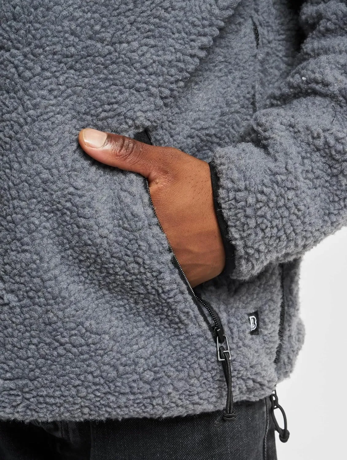 Men's Hooded Fleece Quarter Zip Pullover
