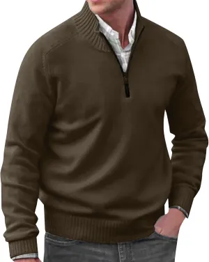 Mens Long Sleeve Sweatshirts 1/4 Zip Up Fishing Running Rash Guard T-Shirts Outdoor Shirts Outdoor Hiking Fishing Shirts