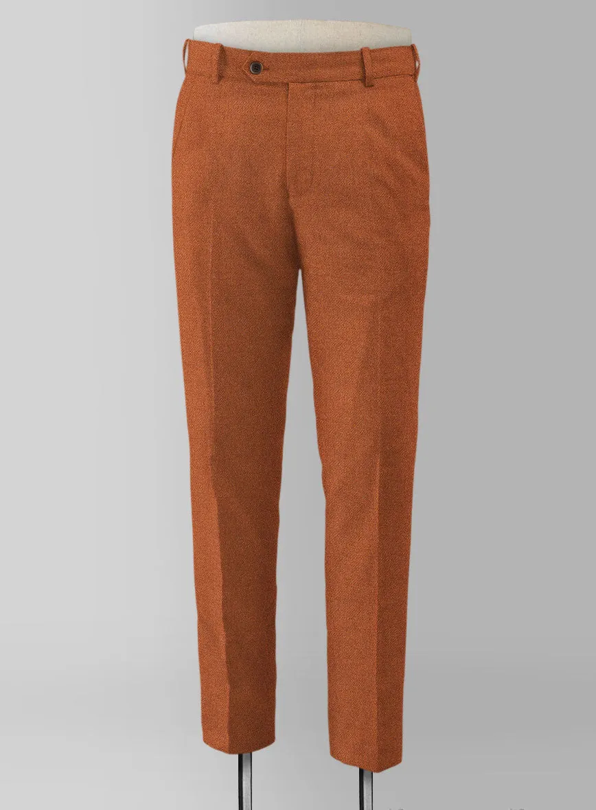Naples Maitai Orange Tweed Suit