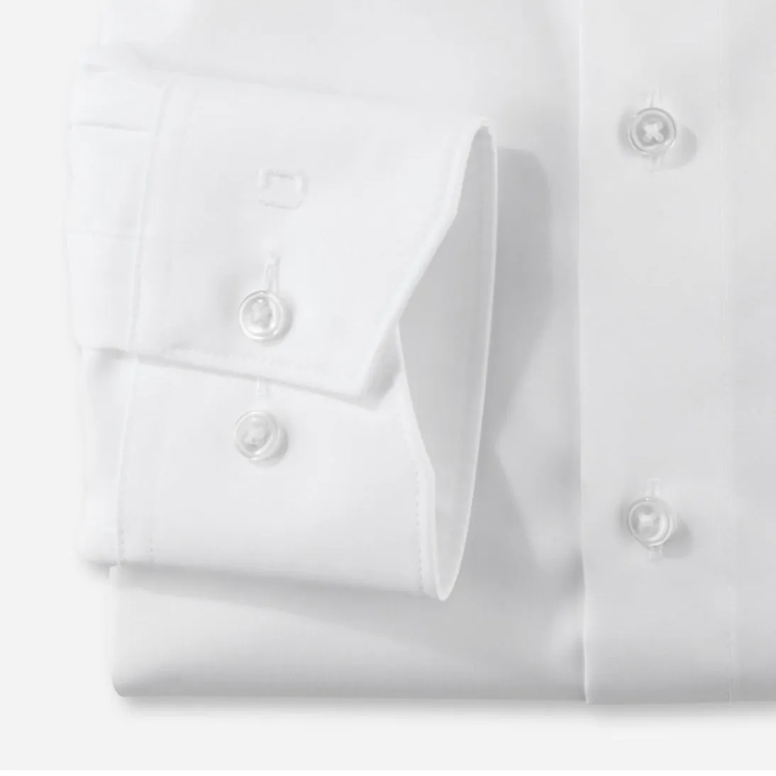Olymp Luxor Modern Fit Egyptian Cotton Non Iron Shirt 6350 White