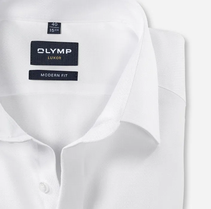 OLYMP - Luxor Modern Fit New Kent Shirt, Off-White