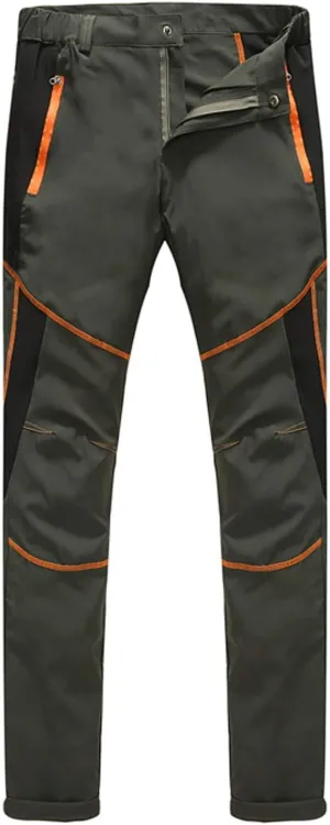 Pants For Men Mens Waterproof Pants Trendy Splice Windproof Trousers Softshell Outdoor Hiking Trousers Cargo Pants