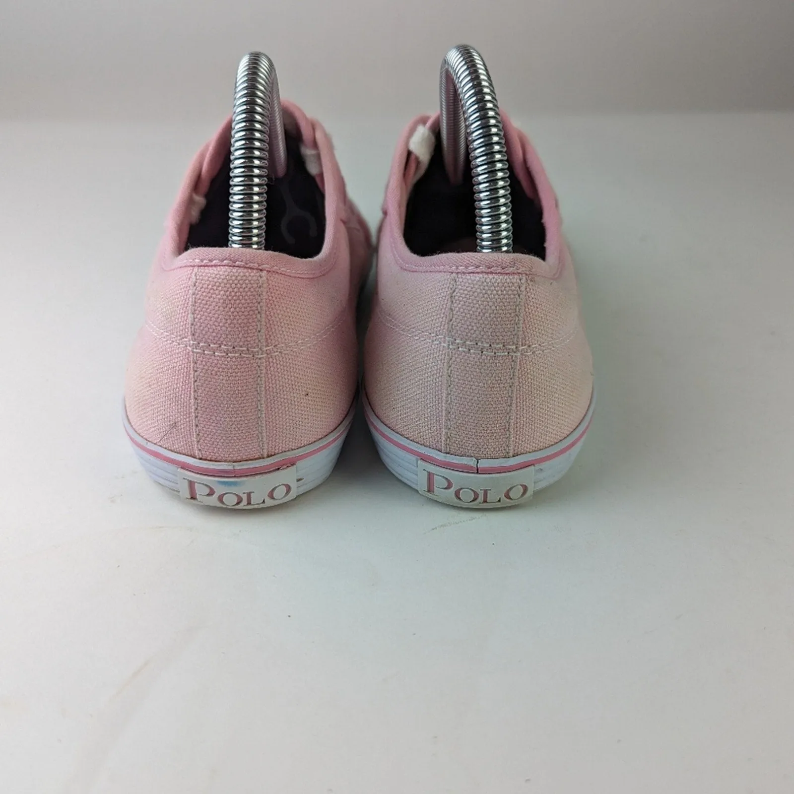 Polo Ralph Lauren Marin Pink Canvas Sneaker 8