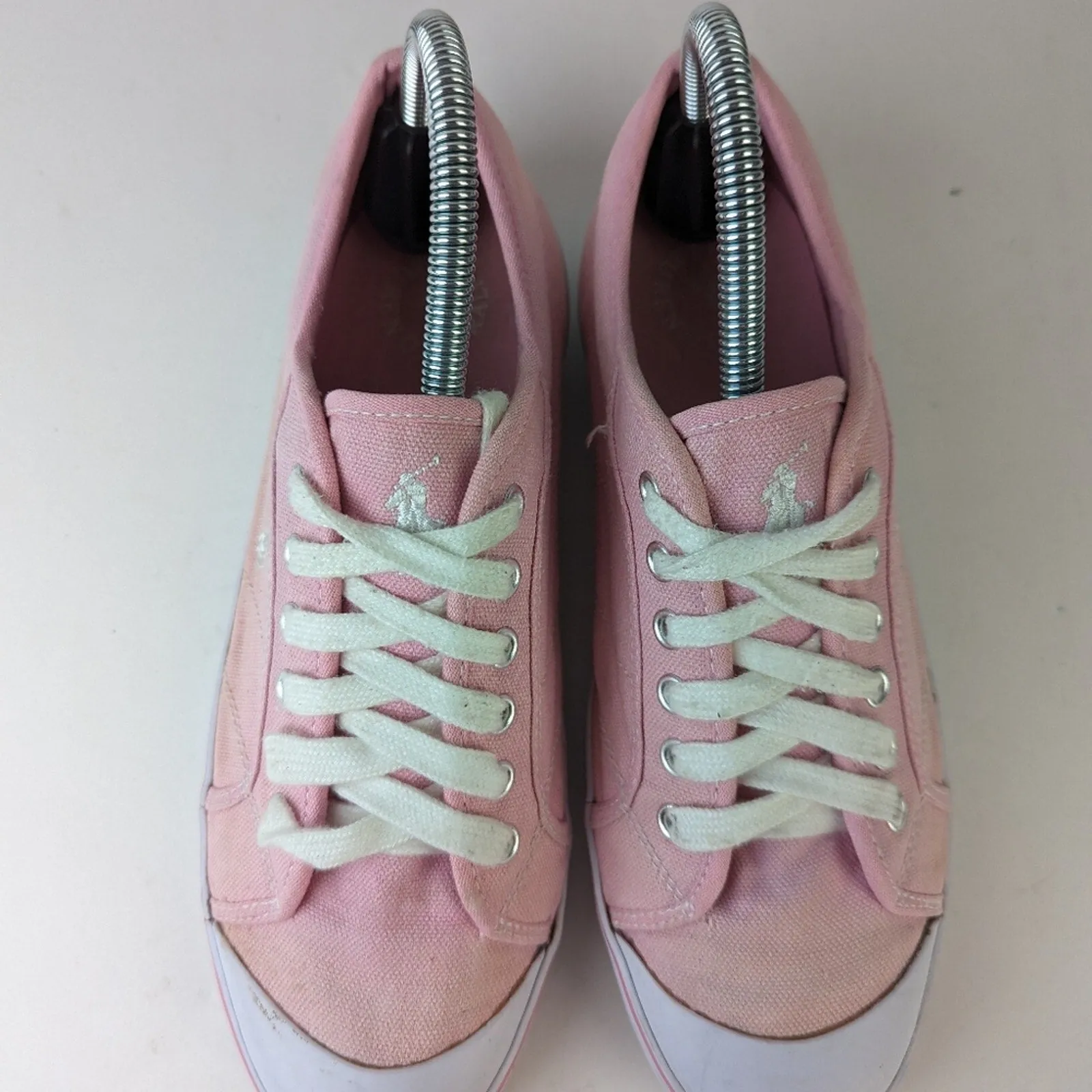 Polo Ralph Lauren Marin Pink Canvas Sneaker 8