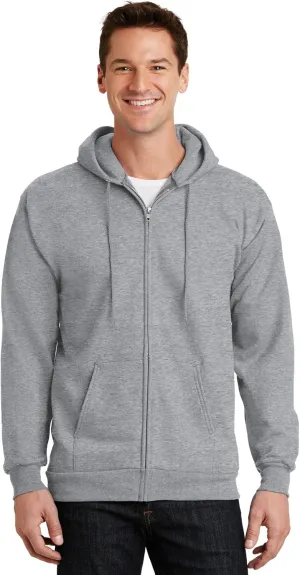 Port & Company - Essential Fleece Full-Zip Hooded Sweatshirt. PC90ZH