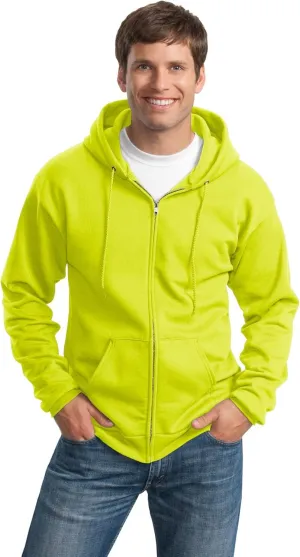 Port & Company - Essential Fleece Full-Zip Hooded Sweatshirt. PC90ZH