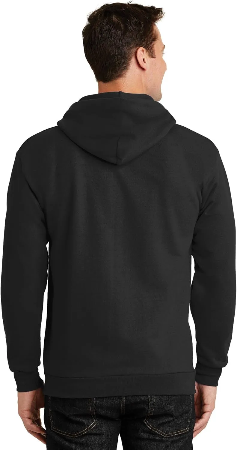 Port & Company - Essential Fleece Full-Zip Hooded Sweatshirt. PC90ZH