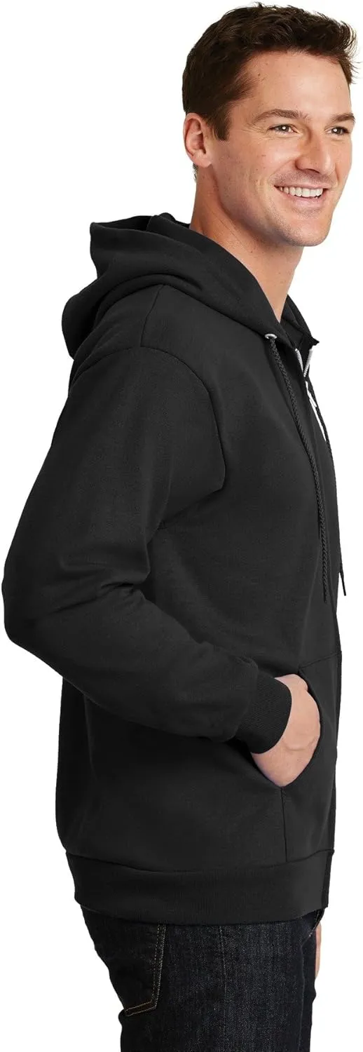 Port & Company - Essential Fleece Full-Zip Hooded Sweatshirt. PC90ZH