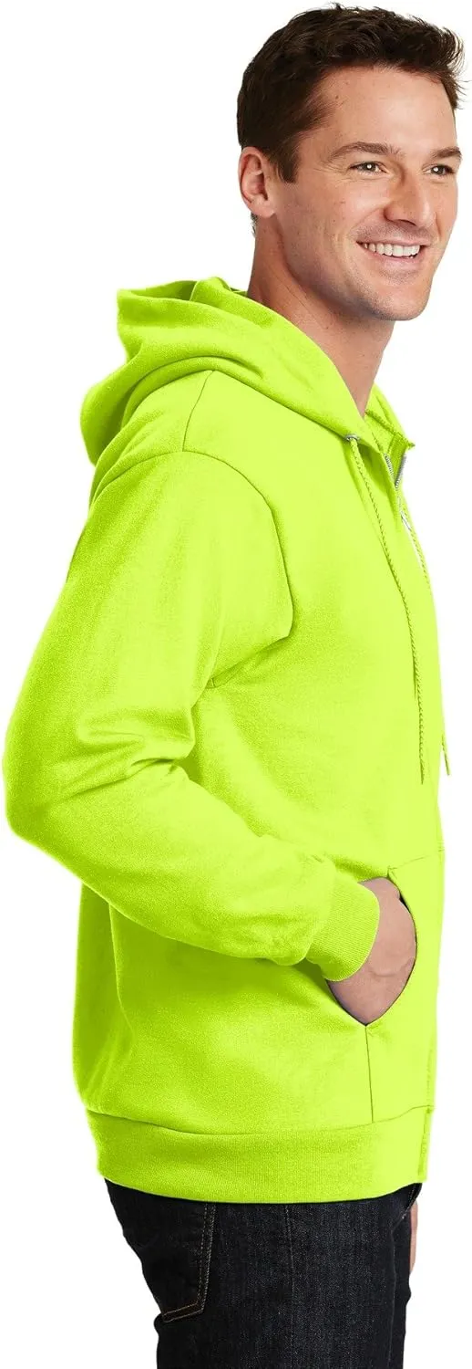 Port & Company - Essential Fleece Full-Zip Hooded Sweatshirt. PC90ZH