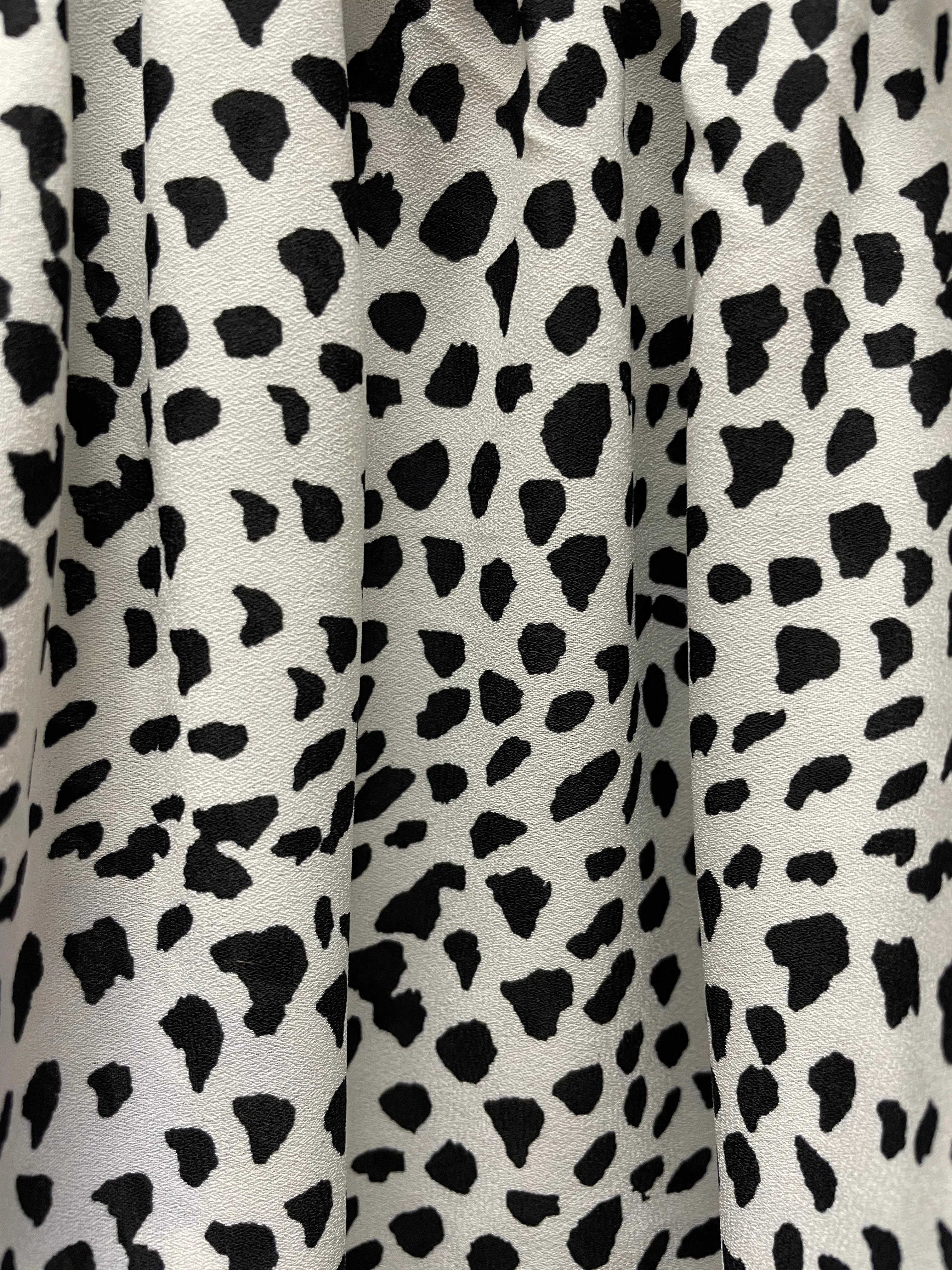 Rose   Olive B&W Blouse Sz M