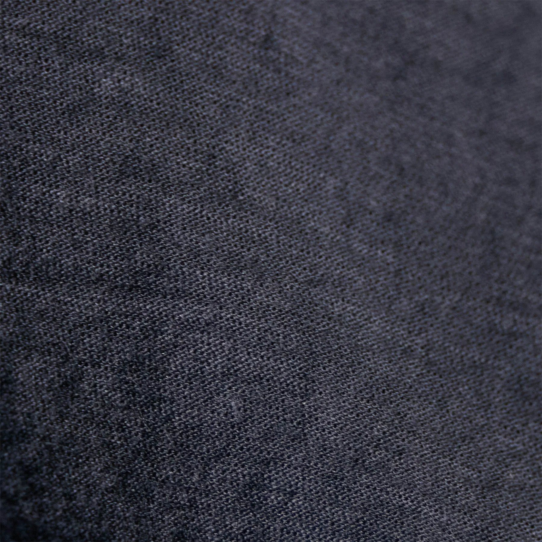 Sheer Slub Crew Neck Tee - Blue Noir