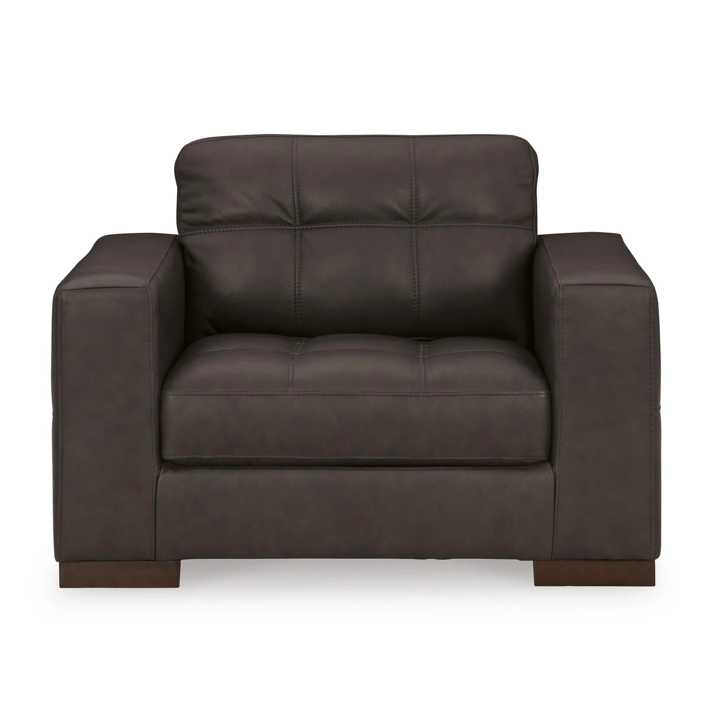 Signature Design by Ashley Luigi Stationary Leather Match Chair 5650623