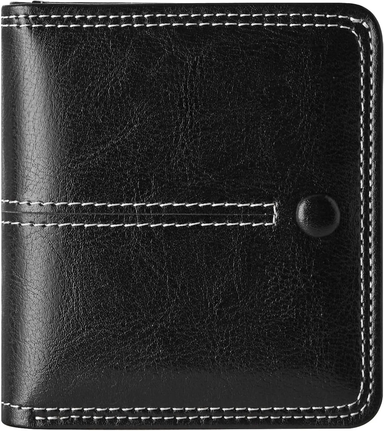 Slim Wallet for Women RFID Wallet Women Small Wallets Woman Thin Credit Card Holder RFID Blocking Bifold Compact Pocket Ladies Leather Black Mini Purse