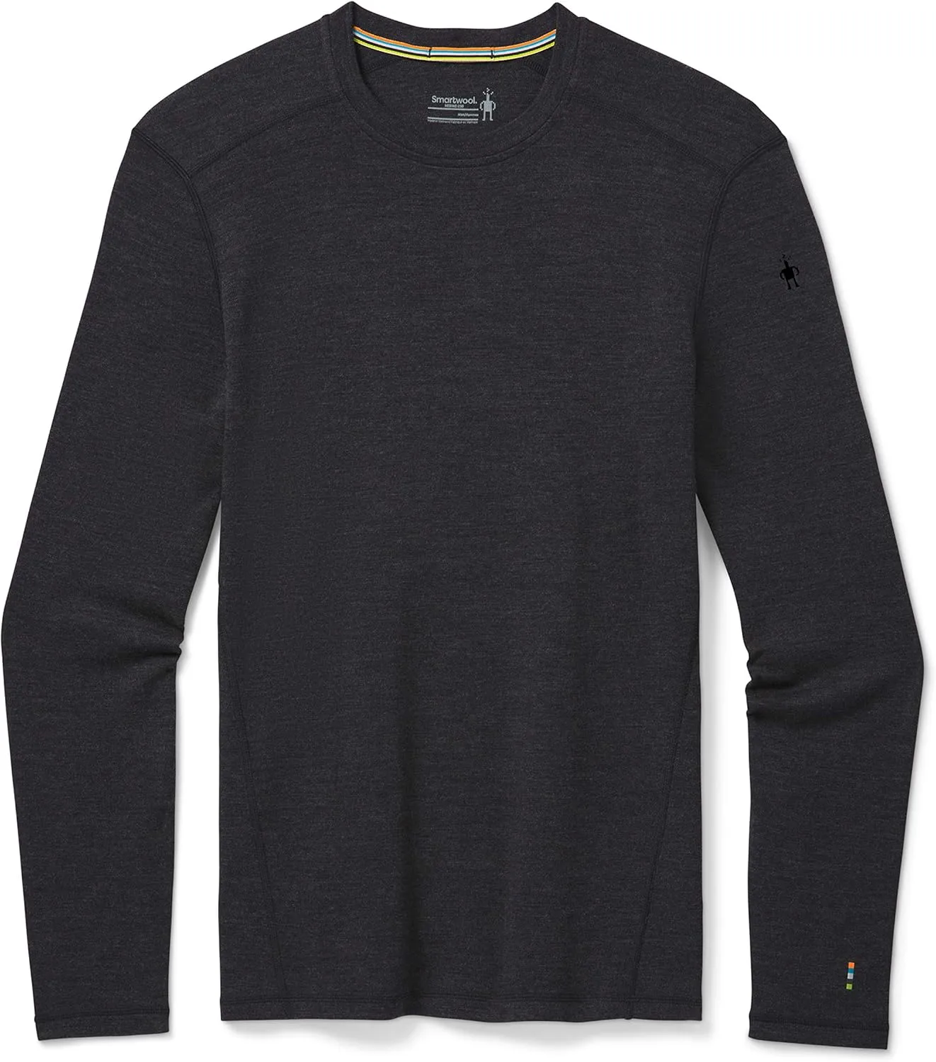 Smartwool Men's Classic Thermal Merino Wool Base Layer Crew (Slim Fit)