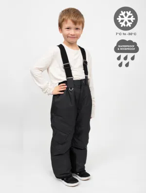 Snowrider Convertible Snow Pants - Black 2023 | Waterproof Windproof Eco