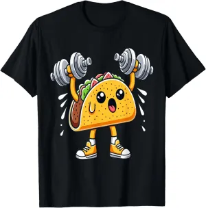 Taco Fitness Workout GYM Cinco De Mayo Mexican Fiesta Boys T-Shirt