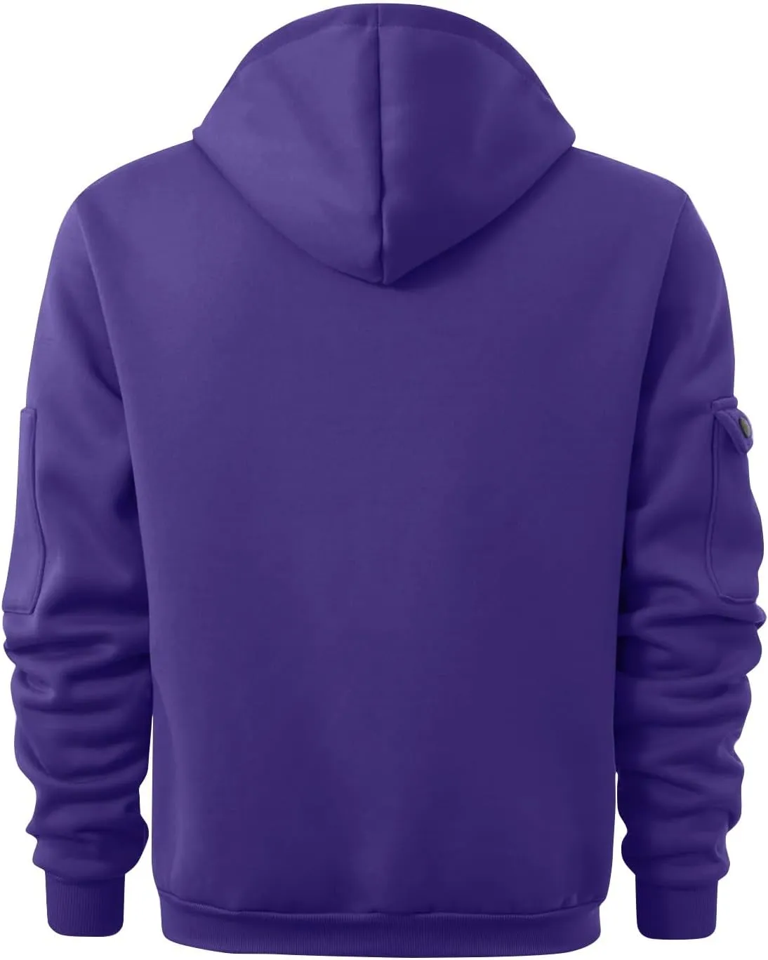 Tactical Hoodies for Men Quarter Zip Pullover Vintage Solid/Graphic Long Sleeve Workout Hoodie Sweatshirt With Pockets