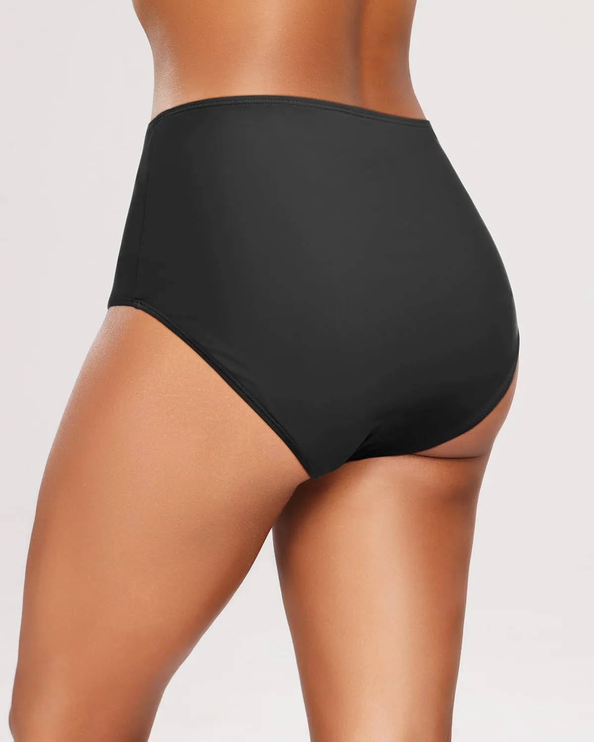 Tempt Me Women High Waisted Bikini Bottom - Full Coverage Bathing Suit Swim Bottom Swimsuit 2025 Swimwear
