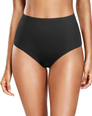 Tempt Me Women High Waisted Bikini Bottom - Full Coverage Bathing Suit Swim Bottom Swimsuit 2025 Swimwear