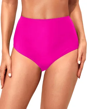 Tempt Me Women High Waisted Bikini Bottom - Full Coverage Bathing Suit Swim Bottom Swimsuit 2025 Swimwear