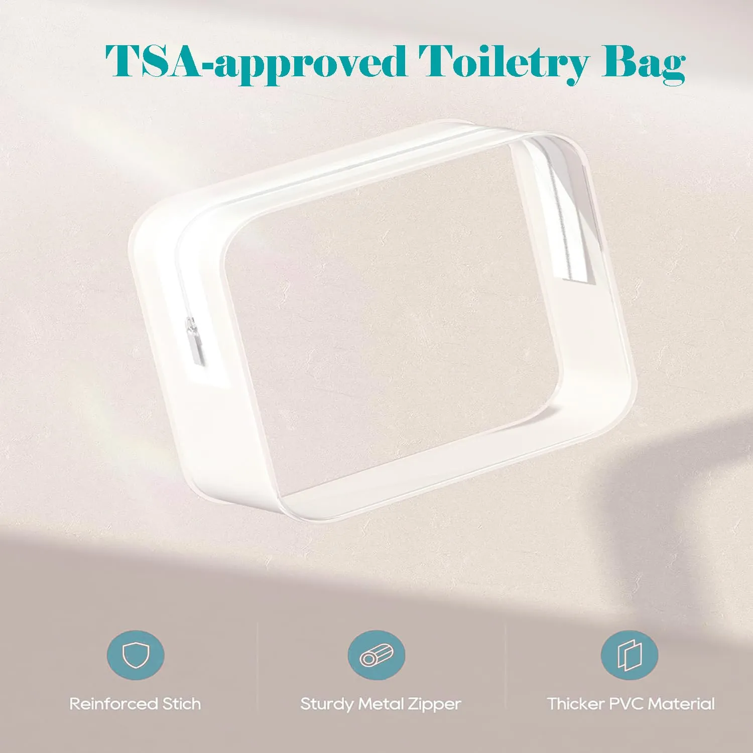 Toiletry Travel Bottles for Men Women, 3.4oz/100ml Refillable Plastic Containers with TSA Approved Toiletry Bag - Clear Cosmetic Kit for Shampoo, Conditioner, Lotion and Travel Essential(4Pack, Black)