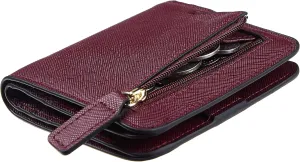Toughergun Wallet Women Rfid Blocking Small Compact Bifold Luxury Leather Pocket Wallet Ladies Mini Purse with ID Window